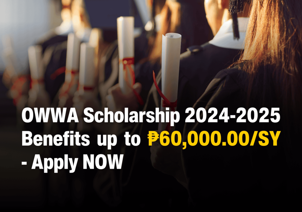 OWWA Scholarship 2024-2025 Online Application - College Scholarships PH